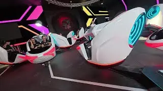 HUSS Break Dance 5 Laser Dance Prater Prater Wien Vienna 2025 POV Onride