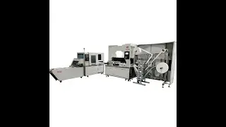 120pcs face mask making machine 1+1 servo motor