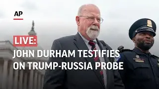 LIVE: Special counsel John Durham testifies on Trump-Russia probe at House Judiciary Committee