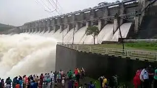 All Gates Open at Paithan Dam, Aurangabad