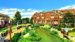 FAMILY RANCH w/ EUNAGINA | Sims 4 Speed Build