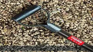TABOR TOOLS Digging Fork, Steel Shaft, Super Heavy Duty 4 Tine Spading Fork, Virtually Unbreakable