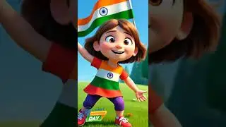 Independence Day Special 🇮🇳 | Cute Kids in Tricolor Dresses | 15 August Fashion Compilation