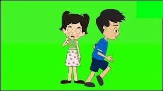 cartoon boy character green screen video| #cartoongreenscreen no copyright green screen video