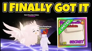 SHINY GIANT CHOCOLATE CHICKEN Is BACK... Bubble Gum Simulator INFINITY