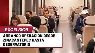Así es el recorrido de CDMX a Toluca en el Tren El Insurgente