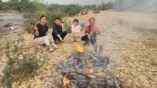Đặc sản món ngon Đưa Vợ và 3 mẹ con cô Toán tí hon đi du lịch sông cầu. Hoàng Hiền nguyễn tất thắng 