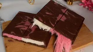 How Did They Make This Candy Chocolate Bar? Angel Hair Chocolate Recipe &ndash; Satisfying Cut & Stretch