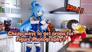 Cheap ways to get props for Figure Photography! - Lilwoodzeez Farmers Market Unboxing