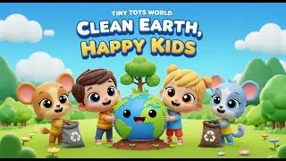 Clean Earth, Happy Kids 🌍💚 | Save Earth Song for Kids