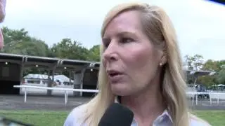 Post Race Interview - Gallant Bloom Handicap with Linda Rice