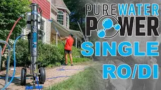 Pure Water Power Single RO/DI: Clean Windows Like Never Before