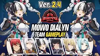 ВИДЕО DIALYN F2P!! M0W0 Dialyn с разными командами | Zenless Zone Zero 2.4