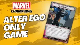 Marvel Champions Gambit Justice Vs. Expert Mansion Attack