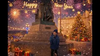 Happy New Year 2026 celebration in Italy with Izyan Islam