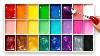 2 HOURS Of Satisfying Color Mixing So Relaxing to Watch!