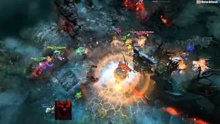Dota 2 combat 1 - Newbee miracle vs Braveheart