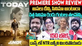 JUNIOR MOVIE IMAX GENUINE REVIEW | Gali Janardhana Reddy Son Kireeti | Genelia | Sreeleela | SidhuTV