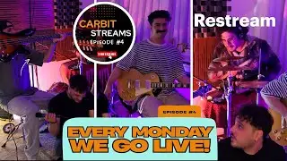 CARBIT Streams  هر هفته حوالی ساعت ۹ لایو موزیک داریم ✌️🔥