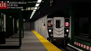 NX-2 2 Train At 93rd Street