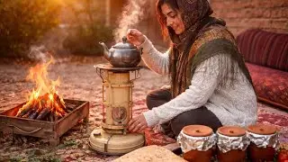 A Peaceful Village Morning to Noon|  Rural Couple Winter Routine; welcome 