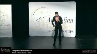 Amateur Salsa Soloist   Male Alonso Oliviera ALDC2017