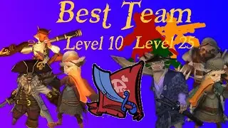 Best Team for a Buccaneer through the story of Pirate101 (Levels 1 - 35)