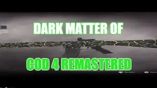 Cod 4 Remastered Camo 