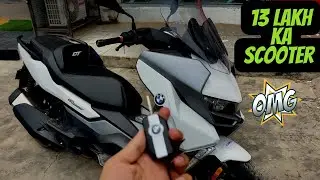 First time ride🤯😍 | bmw c400 gt | bmw scooter 🛵 | 13 lakh ka scooter