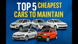 Top 5 Cheapest Cars to Maintain in South Africa (2025) | Low Budget Cars That Save You Money!