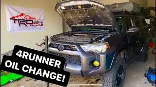 Toyota 4Runner Oil Change (5th generation 2010-present)