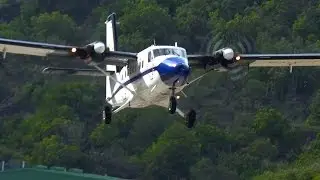 Thrilling St. Barth's Airport Landings: Only the Best Pilots Can Land Here! [4K]