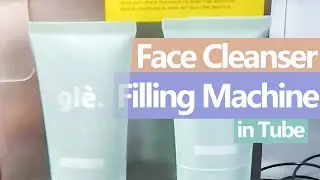 HX-002 Face Cleanser Filling Machine in Tube