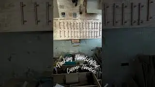 Packing Handcrafted Copper Handles | Proper Copper Design Workshop #packing #satysfying #timelapse
