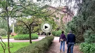 Isabel y Alfonso nos enseñan el jardín de Carrejo