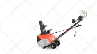 Снегоуборщик электрический Daewoo DAST 2600E 3D обзор.