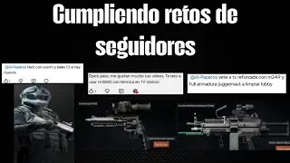 &iexcl;LE CUMPLO LOS RETOS LOCO A MIS SEGUIDORES! | ARENA BREAKOUT 