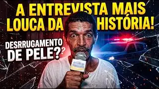 Homem cobra com desrugamento de pele