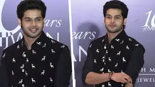 Abhimanyu Dasshani on Red Carpet of Manish Malhotra and Mijwan Couture Show || Bollywood Badshah