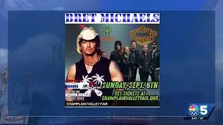 Bret Michaels and Night Ranger to play show at 2026 Champlain Valley Fair
