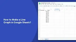 How to Make a Line Graph in Google Sheets? | Google Sheets Tutorials | Trainn
