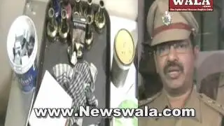 Raid on Hukkah Parlor by East Zone police