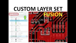 КАК СОЗДАТЬ НАБОРЫ СЛОЕВ В FUSION 360 / ПОЛЬЗОВАТЕЛЬСКИЙ НАБОР СЛОЕВ FUSION 360 ELECTRONICS AUTODESK