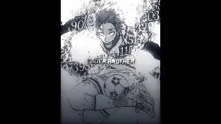 Itoshi Rin - The King Of Destruction 👑🥶 | Blue lock manga edit Collab- @SL_AMV #anime #BL
