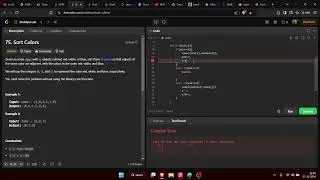 75. Sort Colors leet code problem soving