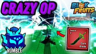 Rumble + Dark Blade DESTROYS PLAYERS !!! (Blox Fruits)