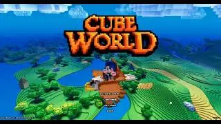 Cube World Longplay Steam Edition ( no commentary ) Two-Handed Warrior Part 1