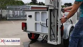 Xcalibre Equipment - T4L Core Drilling Trailer with Lateral movement.