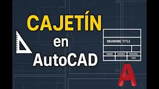 #6.- 📐 C&oacute;mo Hacer un CAJET&Iacute;N en AutoCAD | Paso a Paso F&aacute;cil