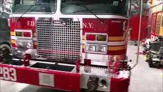 Out with the old Seagrave, in with the new KME Engine 283 plus the inaugural run